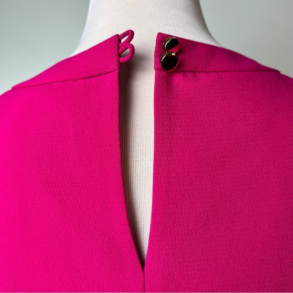 Kate Spade Pink Demi Shift Dress - Scallop Hem - Women's Size 2 - Picture 6 of 17